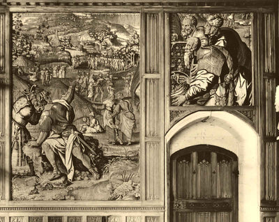 Return of Sara Tapestry, Jerusalem Chamber restored photo print