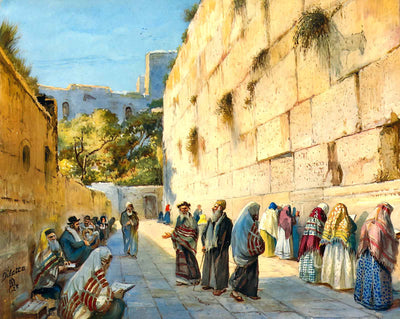 Western Wall, Jerusalem art print