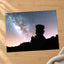 Rocky Silhouette with Stars, Tenerife, Spain by Sarah Smith Photo Print Wall Decor