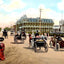 Asbury Avenue, Asbury Park, NJ in 1905 vintage print