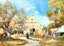 Medieval Building, North Wall, Jerusalem art print