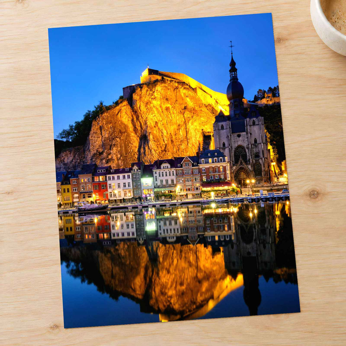 Collegiate Church of Our Lady, Cliffside City Photo Print Wall Decor