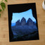 Dolomites from Cave by Daniel Mirlea Photo Print Wall Decor