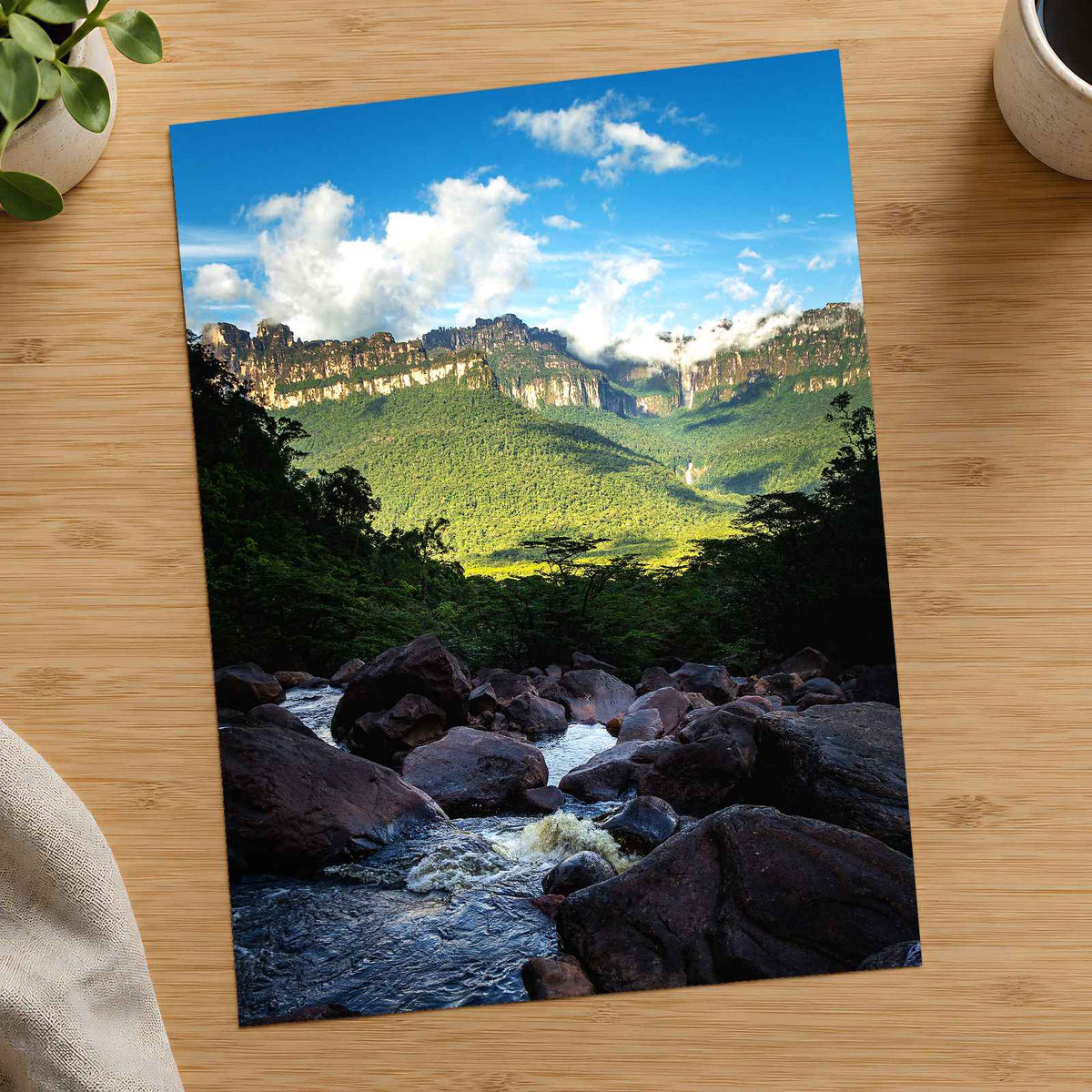 Churun River, Canaima National Park Photo Print Wall Decor