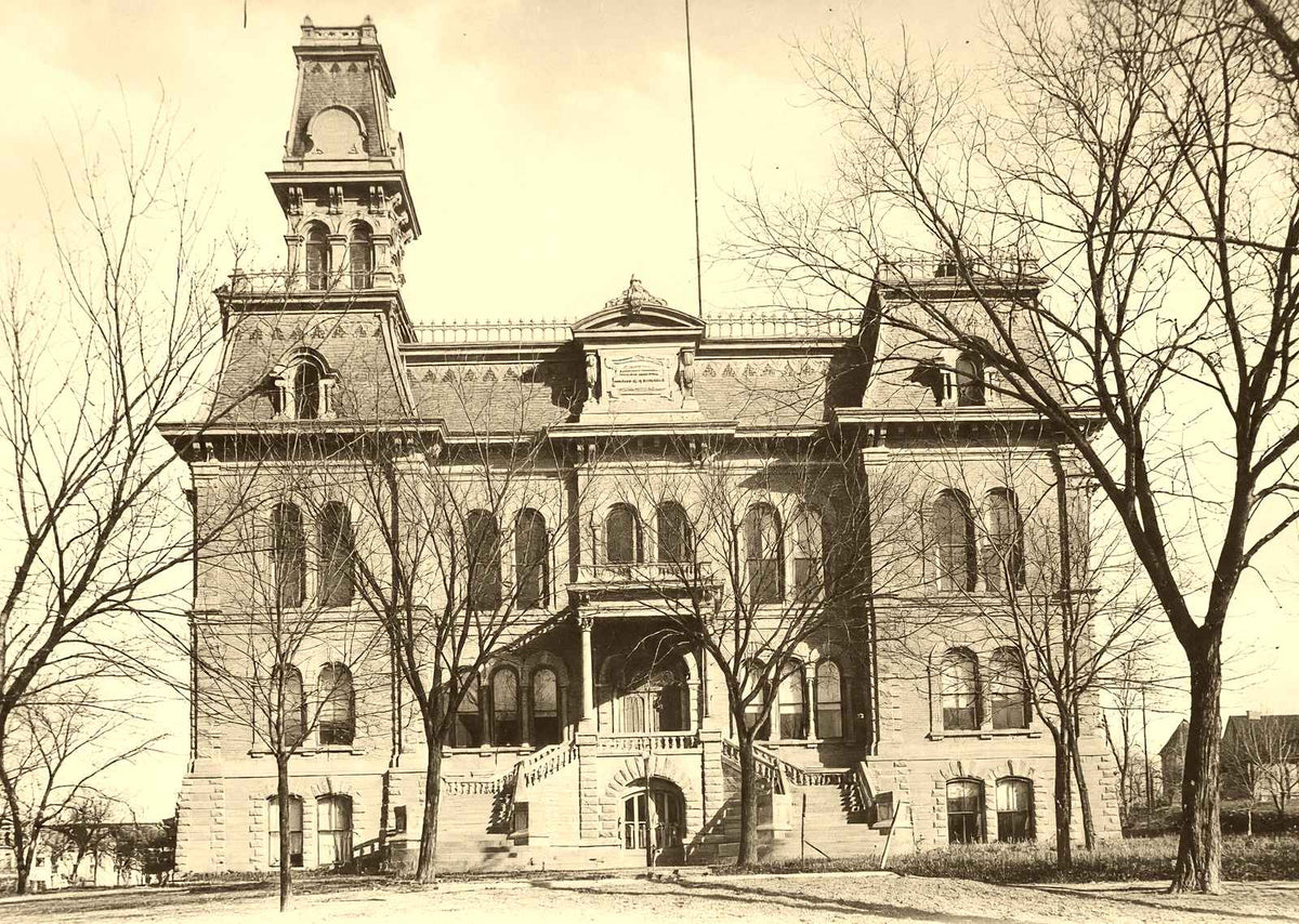 Rock County Court House, Janesville WI (1905) vintage photo print
