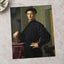 Portrait of a Young Man art print by Bronzino (Agnolo di Cosimo di Mariano) (1530)