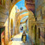 Via Dolorosa, Jerusalem art print