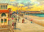 Boardwalk from the Luray, Atlantic City, NJ painting