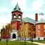 Washington Pa High School in 1909 vintage print