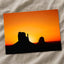 Monument Valley Silhouette at Sunset by Joshua Earle Photo Print Wall Decor