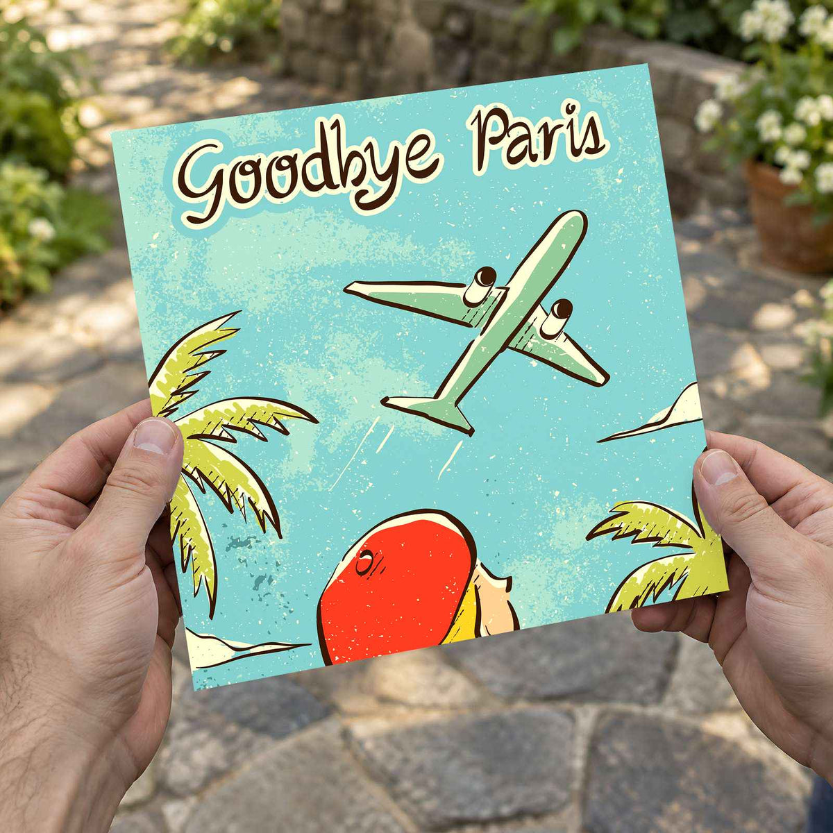 Goodbye Paris by Mylene Cañeso Art Print Wall Decor