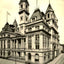 Post Office, Pittsburgh PA in 1906 vintage print