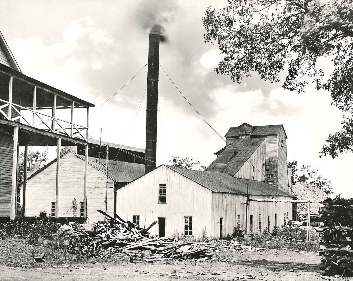 Gold Hill Copper Co Hoist, Gold Hill NC 1905 vintage print
