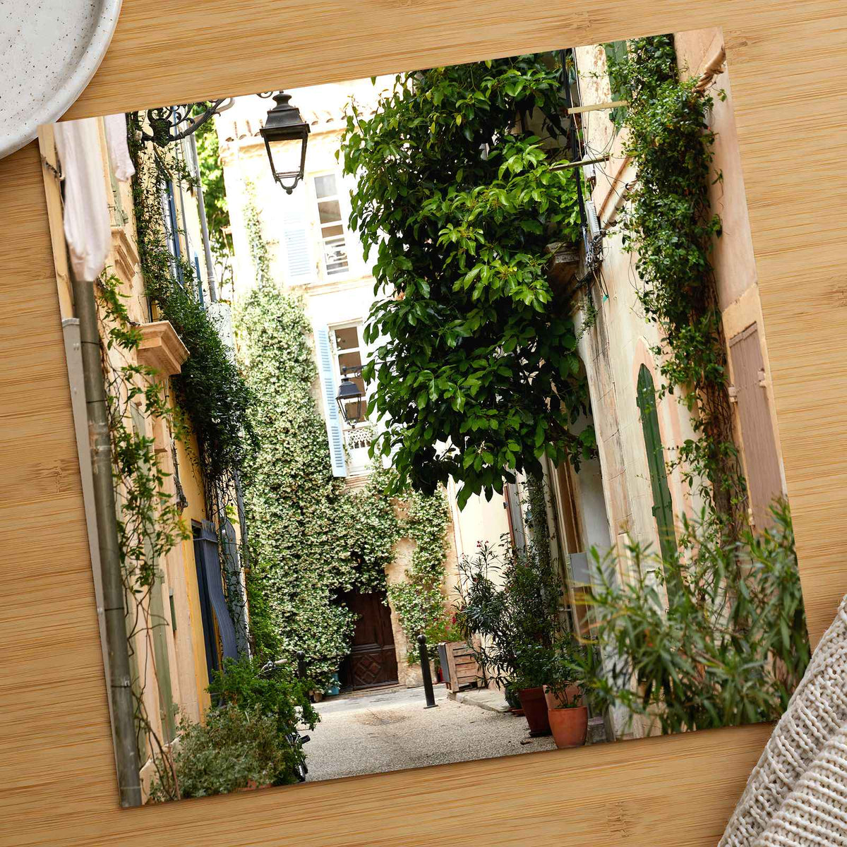 Arles Narrow Alley in France by Olivie Strauss Photo Print Wall Decor