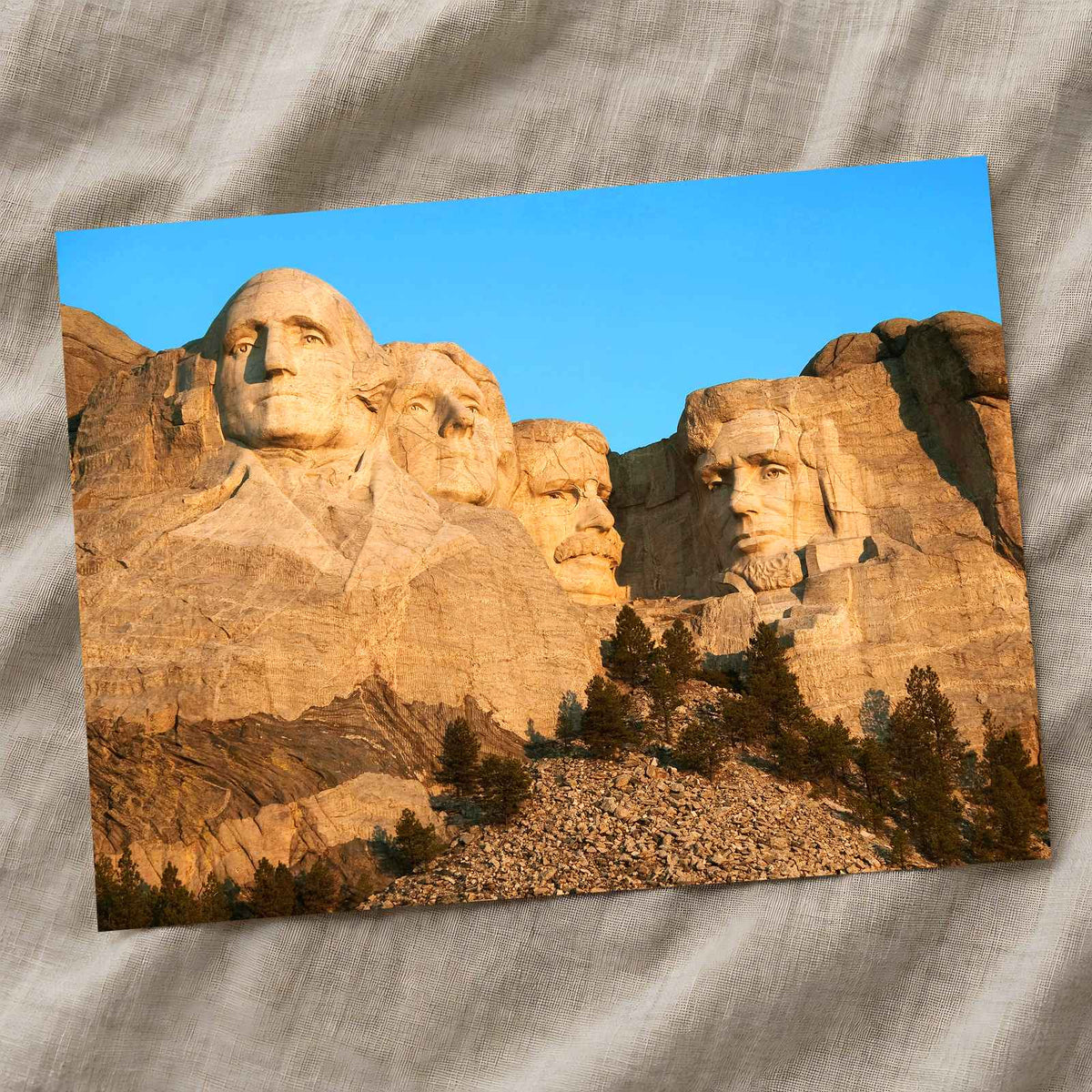 Mount Rushmore in South Dakota Photo Print Wall Decor