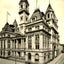 Post Office, Pittsburgh PA in 1906 vintage print