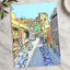 Paris Street Scene Illustration by Runend Art Art Print Wall Decor