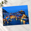 Vernazza Village at Night in Italy Photo Print Wall Decor