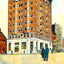 Colonial Trust Building, Reading, PA in 1907 art print