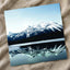 Snowy Mountain Range Reflected in Lake Photo Print Wall Decor