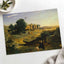 Hagar in the Wilderness art print by Camille Corot (1835)