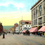 Lackawanna Avenue, Scranton, PA in 1907 vintage print