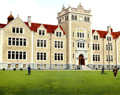 Muhlenberg College, Allentown, PA 1907 vintage print