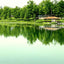 Edgewood Lake, Shamokin, PA in 1905 vintage print