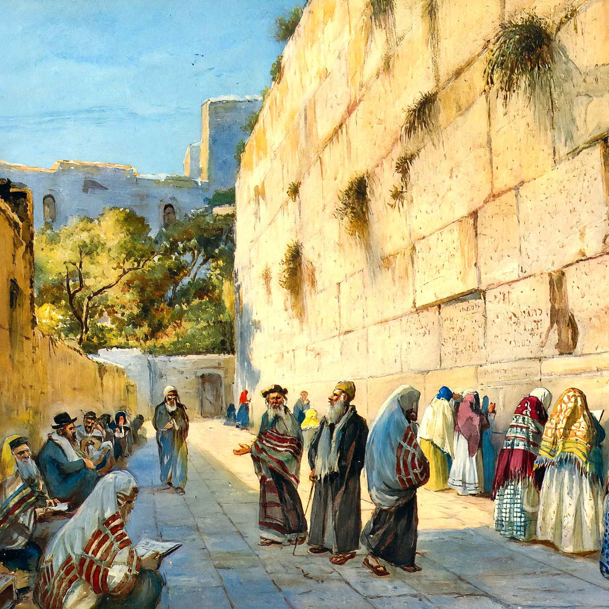 Western Wall, Jerusalem art print