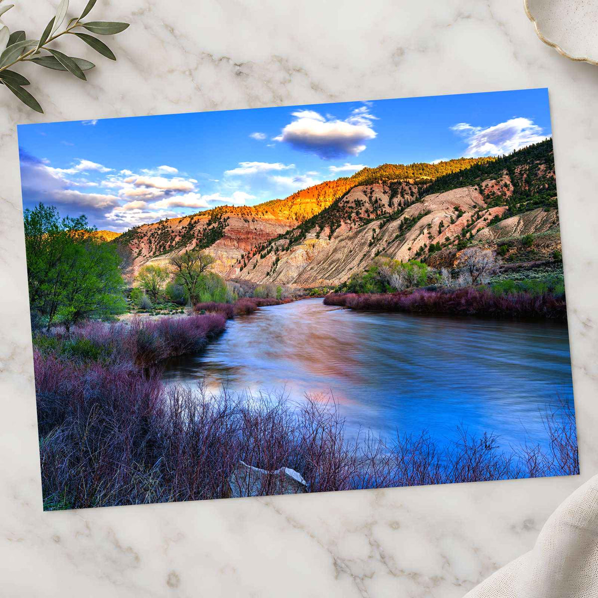 Mountains in Texas Photo Print Wall Decor