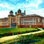 Normal School, Superior, WI in 1906 art print