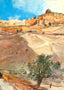 Jerusalem from Valley of Hinnom painting