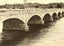 Historic John St Bridge, Appleton WI in 1905 vintage photo print