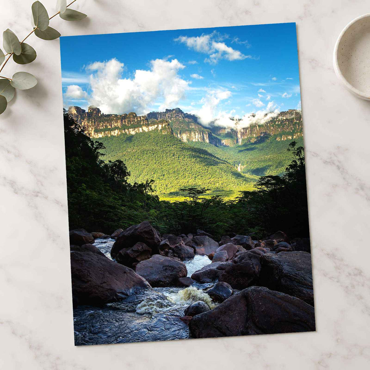 Churun River, Canaima National Park Photo Print Wall Decor