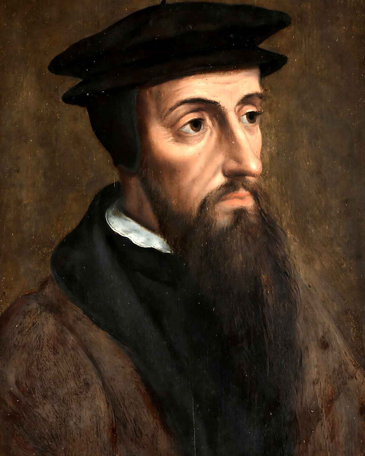 John Calvin Protestant Reformer painting print