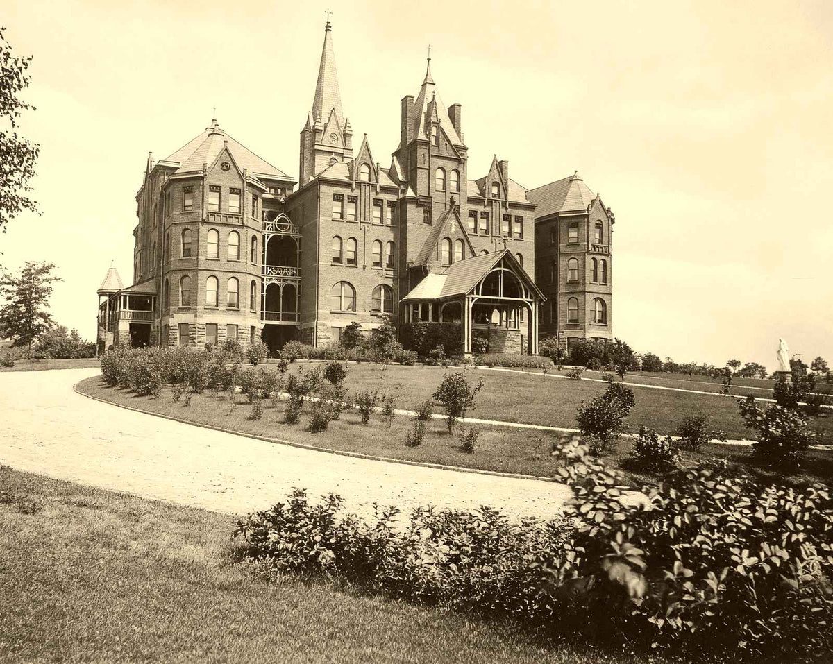 St Joseph's Academy, Greensburg PA in 1905 photo print