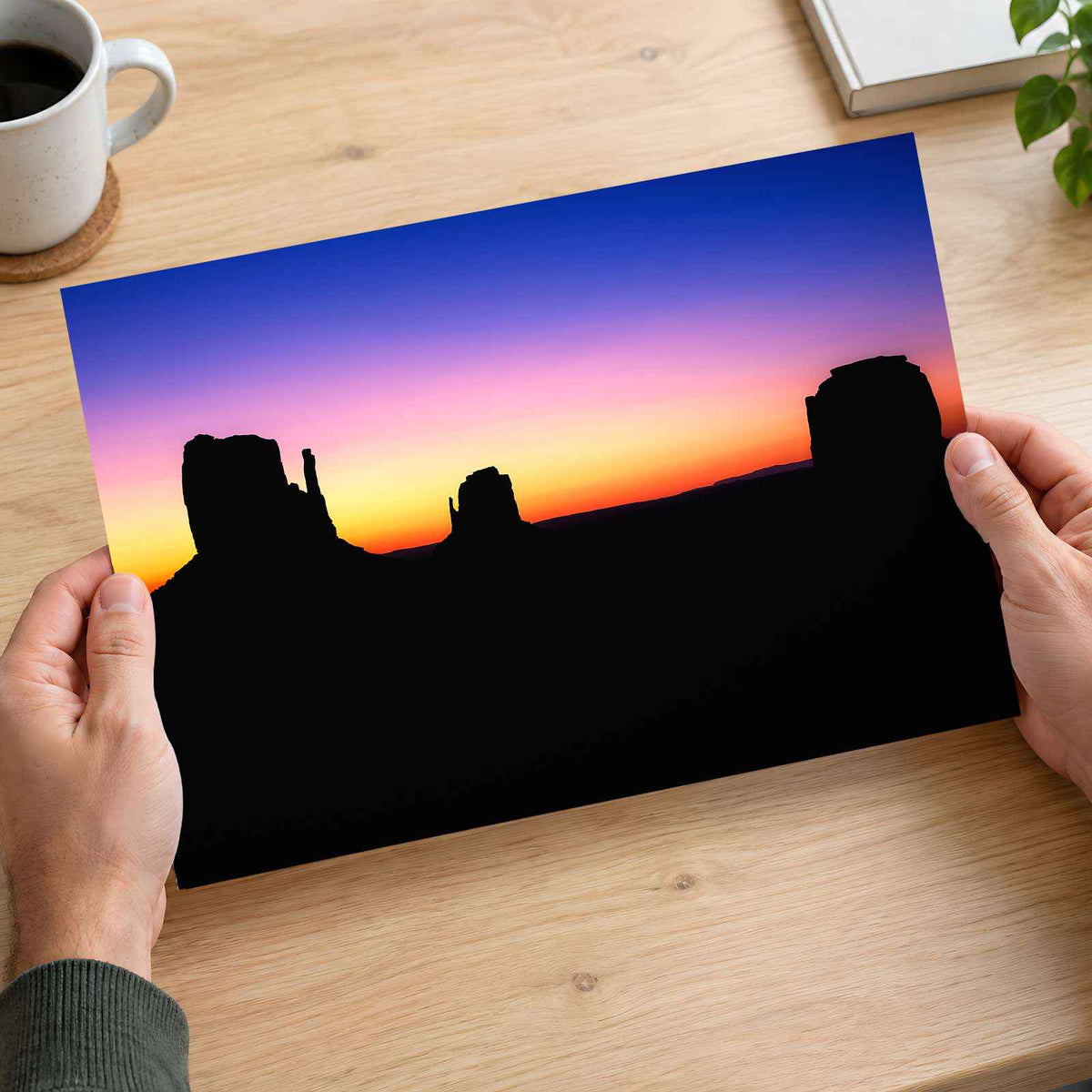 Dark Monument Valley Sunset in Arizona by Joshua Earle Photo Print Wall Decor