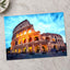 Colosseum in Rome Illuminated at Night Photo Print Wall Decor
