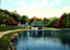 Cascade Park Lake & Boat House, New Castle PA vintage print