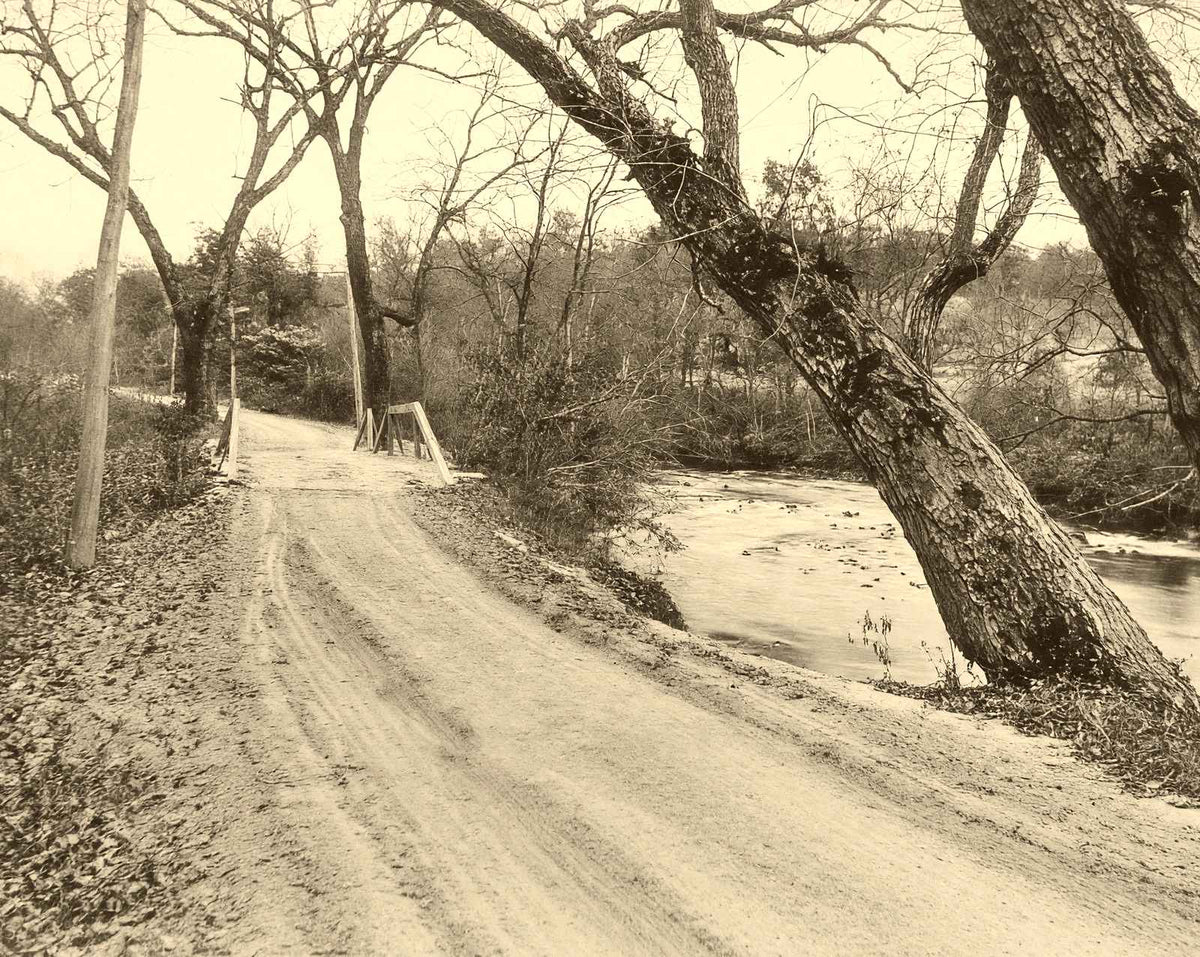 A Mountain Drive, Asheville, NC in 1906 photo print