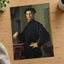 Portrait of a Young Man art print by Bronzino (Agnolo di Cosimo di Mariano) (1530)