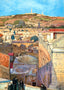 Mount of Olives from Mount Zion, Jerusalem art print