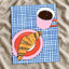 Cup of Coffee and Croissant by Beatriz Camaleão Art Print Wall Decor