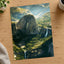 Yosemite National Park Waterfalls Aerial by Yianni Mathioudakis Photo Print Wall Decor