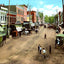 Broad Street, Red Bank, NJ in 1906 vintage print