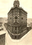 Wabash RR Station, Pittsburgh PA in 1907 vintage print