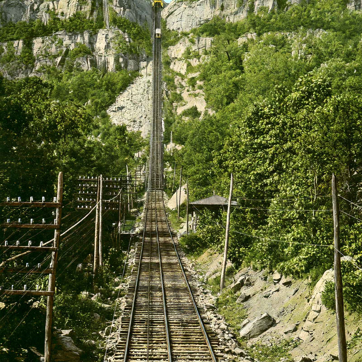 Lookout Mountain Incline, Chattanooga, TN vintage print