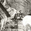 Rock Bridge on W.N.C.R.R., Salisbury, NC 1905 vintage print