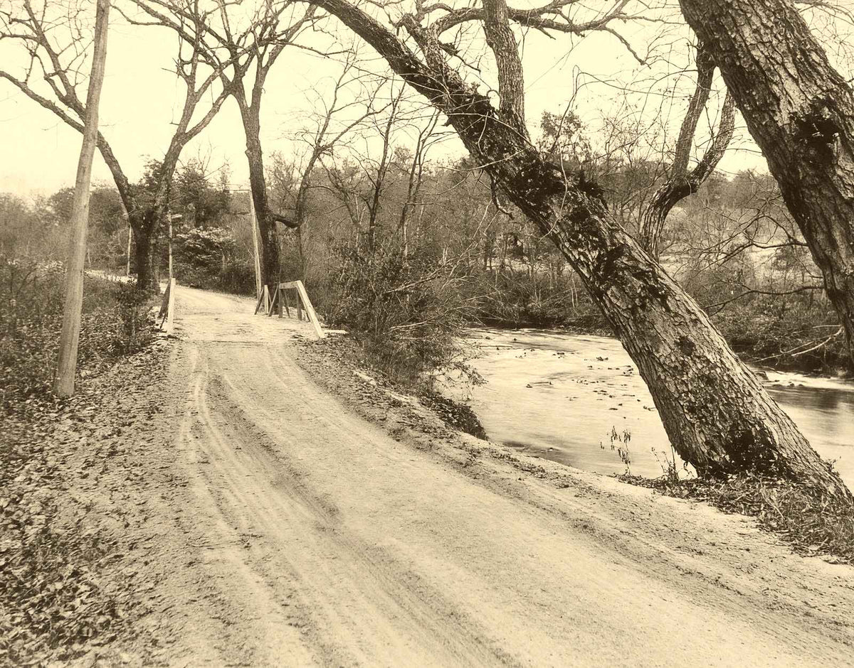 A Mountain Drive, Asheville, NC in 1906 photo print