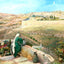 Jerusalem from Mount of Olives in 1905 art print